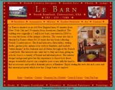 Le Barn Antiques English, French and Italian pieces