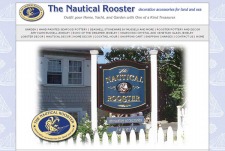 Nautical Rooster is an e-commerce powered website.